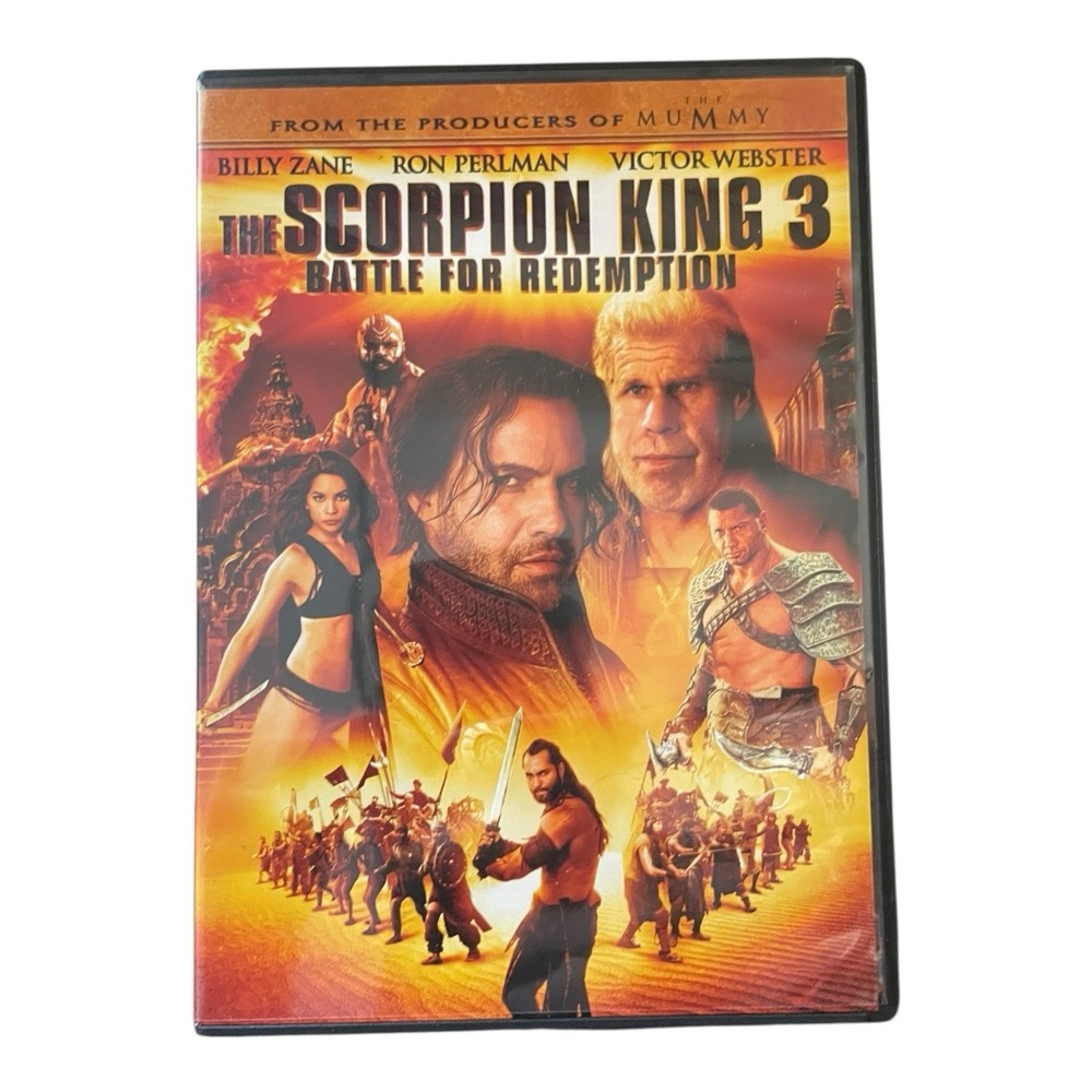 The Scorpion King 3: Battle for Redemption (DVD, 2011)